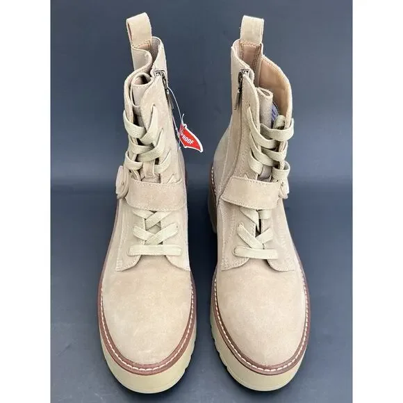 BLONDO Grayce Waterproof Lace-Up Buckled Ankle Booties Women's Size 8.5 US - Picture 5 of 12